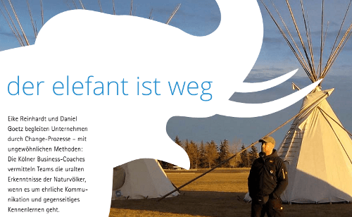 Der Elefant ist weg!